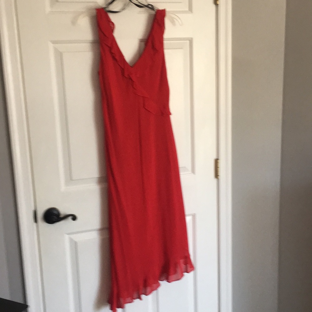 Sexy red dress